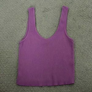 pacsun purple tank top